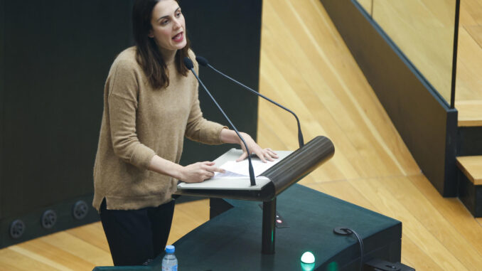 La portavoz de Más Madrid en el Ayuntamiento de Madrid, Rita Maestre. EFE/ Mariscal
