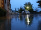 Vista de una calle inundada tras las intensas lluvias de este sábado en Cijuela, provincia de Granada. EFE/Pepe Torres/Archivo