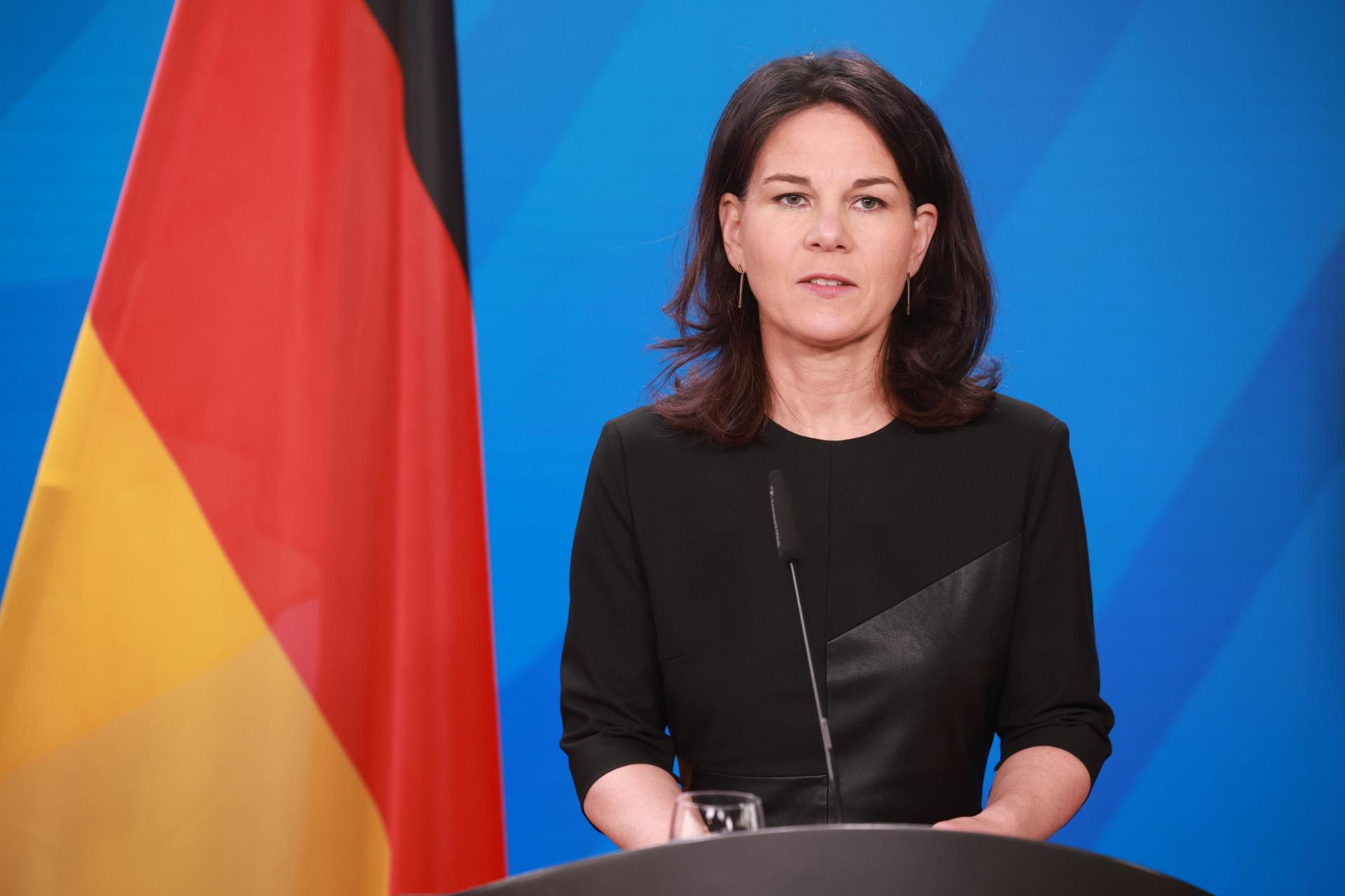 La Ministra de Asuntos Exteriores alemana, Annalena Baerbock. EFE/EPA/CLEMENS BILAN

