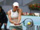 La tenista estadounidense Madison Keys en su partido ante la tunecina Ons Jabeur de cuartos de final del Mutua Madrid Open disputado en las instalaciones de la Caja Mágica. EFE/JuanJo Martín