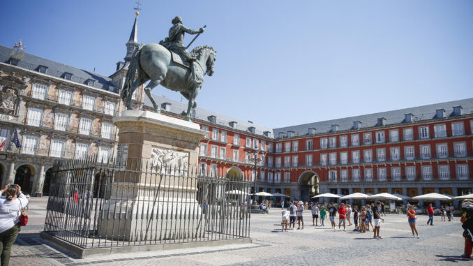 Plaza Mayor de Madrid. EFE/Víctor Casado
