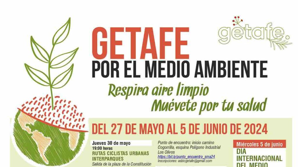 Getafe lanza la Semana del Medioambiente con actividades para promover la sostenibilidad