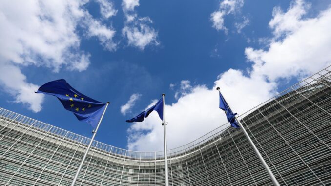 Una vista de la sede de la Comisión Europea, el edificio Berlaymont en Bruselas, Bélgica. EFE/EPA/OLIVIER HOSLET
