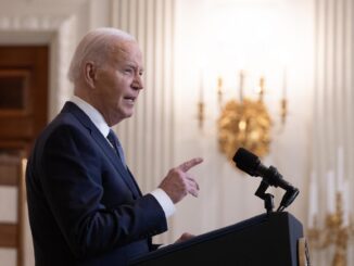 El presidente de EE.UU Joe Biden durante una conferencia de prensa en la Casa Blanca en Washington (EE.UU.). EFE/EPA/MICHAEL REYNOLDS / POOL