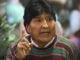 Fotografía de archivo del expresidente de Bolivia, Evo Morales, participa durante una conferencia de prensa en La Paz. EFE/Luis Gandarillas