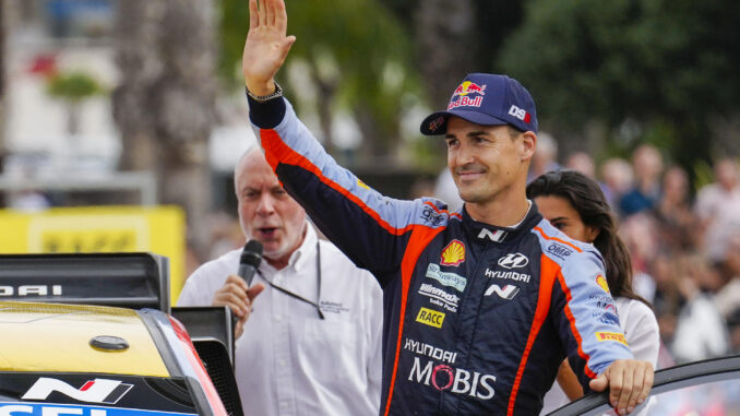 El piloto español Dani Sordo en una imagen de archivo. EFE/Enric Fontcuberta.
