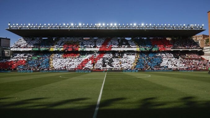 Vista del estadio del Rayo Vallecano. FE/ Sergio Perez
