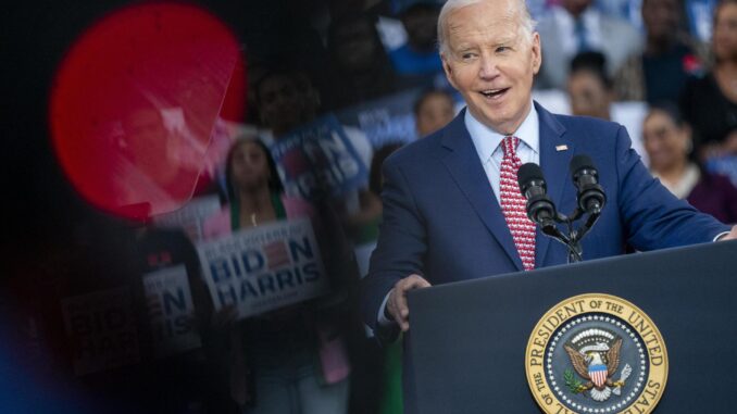 Fotografía del presidente estadounidense Joe Biden. EFE/Shawn Thew
