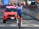 El corredor francés Julian Alanphilippe, del Soudal Quick Step, celebra su victoria en la 12 etapa del Giro de Italia 2024 tras 193 km entre Martinsicuro y Fano, Italia. EFE/EPA/LUCA ZENNARO