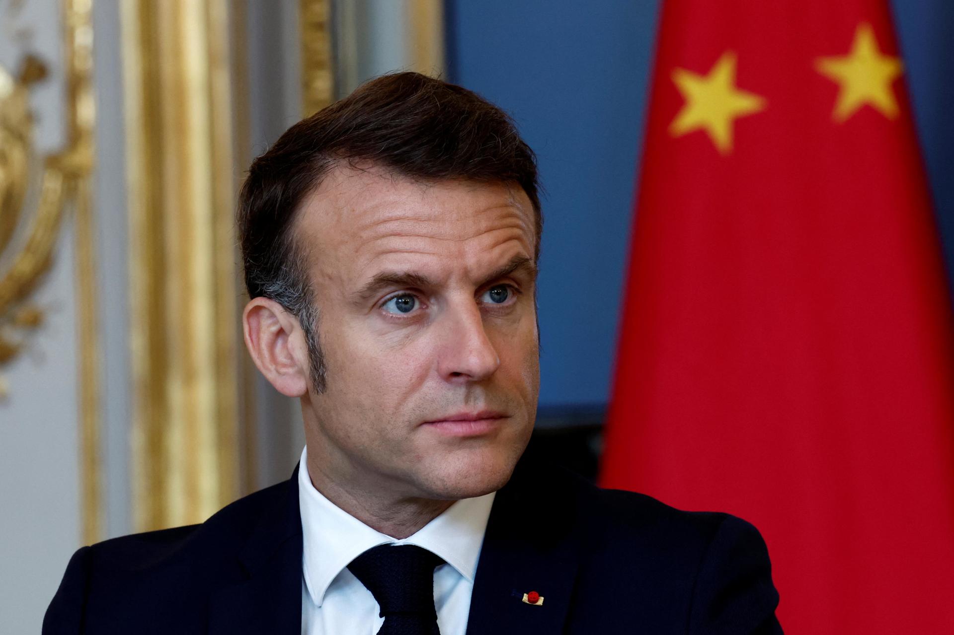 El presidente de Francia, Emmanuel Macron. EFE/EPA/GONZALO FUENTES / POOL MAXPPP OUT
