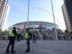 Vista exterior del estadio de Wembley horas antes de un partido, en una foto de archivo. EFE/EPA/NEIL HALL