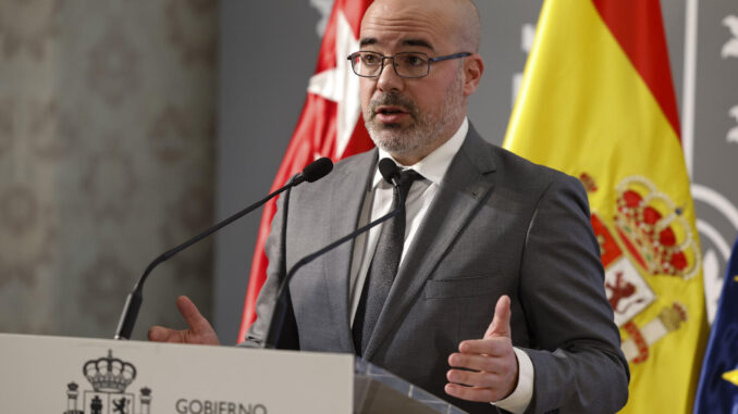 El delegado del Gobierno en Madrid, Francisco Martín, en una imagen de archivo. EFE/Chema Moya
