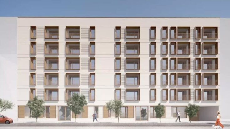 Adjudicadas las obras de las viviendas públicas de la EMSV en el Paseo de la Estación en Getafe