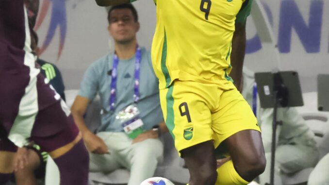 Michail Antonio de Jamaica en la Copa América 2024. EFE/EPA/LESLIE PLAZA JOHNSON
