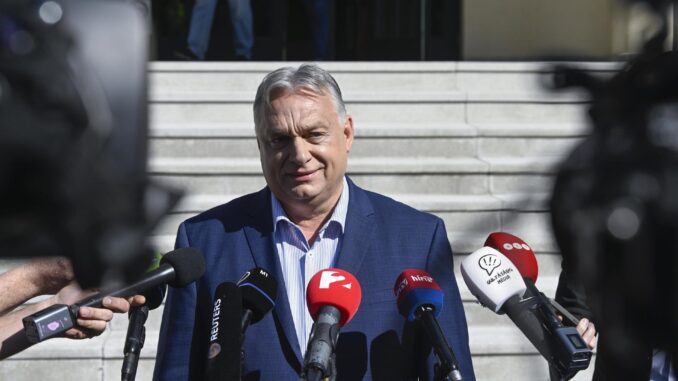 Imagen del primer ministro de Hungría, Viktor Orbán.
EFE/EPA/Szilard Koszticsak HUNGARY OUT
