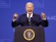 Foto reciente en Las Vegas del presidente de Estados Unidos, Joe Biden, en un discurso ante la Convención Nacional. EFE/EPA/CAROLINE BREHMAN