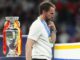 El seleccionador inglés Gareth Southgate durante la entrega de medallas de la final de la Eurocopa 2024. EFE/EPA/FRIEDEMANN VOGEL