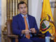 Fotografía de archivo en donde se ve al presidente de Ecuador, Daniel Noboa. EFE/ Chema Moya