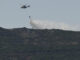 Labores de extinción ayer del incendio forestal que comenzó este miércoles en Argamasilla de Calatrava (Ciudad Real) y que ya ha sido extinguido. EFE/ Jesus Monroy