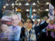 Una mujer participa en el último mitin del candidato a la presidencia iraní el reformista Masoud Pezeshkian en Teherán (Irán). EFE/Jaime León