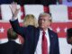 El candidato presidencial republicano y expresidente Donald J. Trump llega con su familia durante el último día de la Convención Nacional Republicana (RNC) en el Foro Fiserv en Milwaukee, Wisconsin, EE.UU., el 18 de julio de 2024. EFE/EPA/Shawn Thew