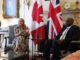 El ministro británico de Asuntos Exteriores, David Lammy (D), y su homóloga de Canadá, Melanie Joly (I), durante una reunión bilateral en Carlton House Terrace en Londres, el 8 julio de 2024. (Reino Unido, Londres) EFE/EPA/NEIL HALL / POOL