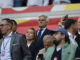 El presidente de la RFEF, Pedro Rocha, en un partido de la Eurocopa 2024. EFE/ Alberto Estévez