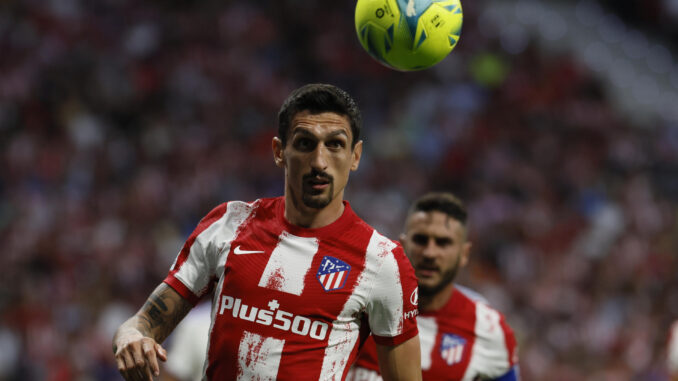 Savic, en una foto de archivo con el Atlético de Madrid. EFE / Ballesteros.
