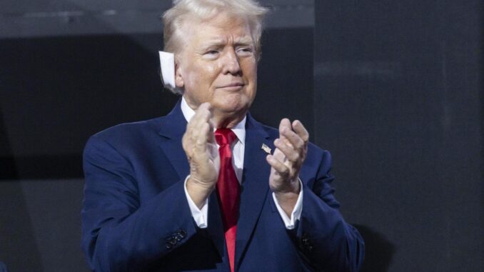 Milwaukee (United States), 15/07/2024.- Republican presidential nominee and former President Donald 
El expresidente y candidato republicano a los comicios de noviembre en EE.UU, Donald Trump, en una foto de archivo. EFE/EPA/JUSTIN LANE EPA-EFE/JUSTIN LANE EPA-EFE/JUSTIN LANE
