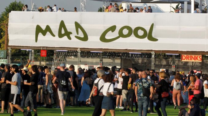 El dispositivo del Mad Cool está “suficientemente preparado” a falta de algunos “flecos”. Archivo. EFE / Victor Lerena.
