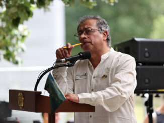 Foto de archivo del presidente colombiano, Gustavo Petro. EFE/ Miguel Gutiérrez