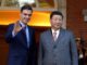 El presidente del gobierno Pedro Sánchez, y el presidente chino Xi Jinping en una imagen de archivo. EFE/J.J. Guillén