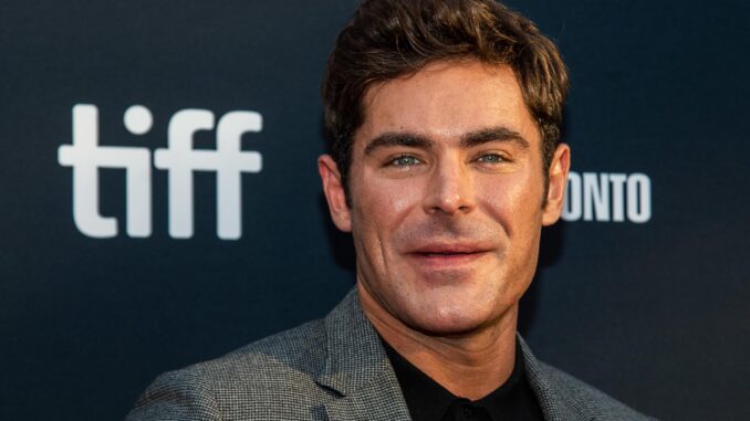 Foto reciente del actor estadounidense Zac Efron. EFE/EPA/EDUARDO LIMA
