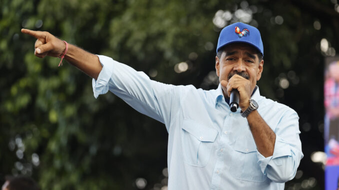 Fotografía de archivo del presidente de Venezuela, Nicolás Maduro. EFE/ Miguel Gutiérrez
