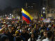 Ciudadanos venezolanos que residen en Chile protestan este sábado, para rechazar los resultados de las elecciones en Venezuela celebradas el 28 de julio, en el Parque Almagro en Santiago (Chile). EFE/ Ailen Díaz