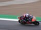 El español Iván Ortolá (KTM) en el circuito de Silverstone.EFE/EPA/TIM KEETON