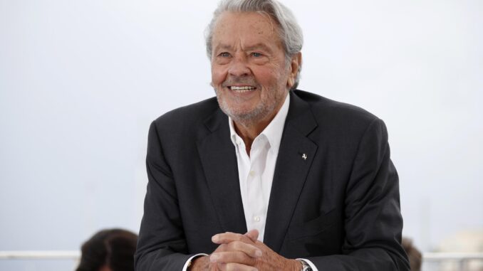 El actor Alain Delon durante su última aparición pública en 2019 en el Festival de Cannes. EFE/EPA/IAN LANGSDON
