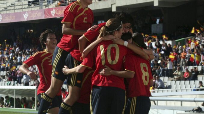 Las jugadoras de la selección femenina española de fútbol en una imagen de archivo. EFE/DAVID JURADO
