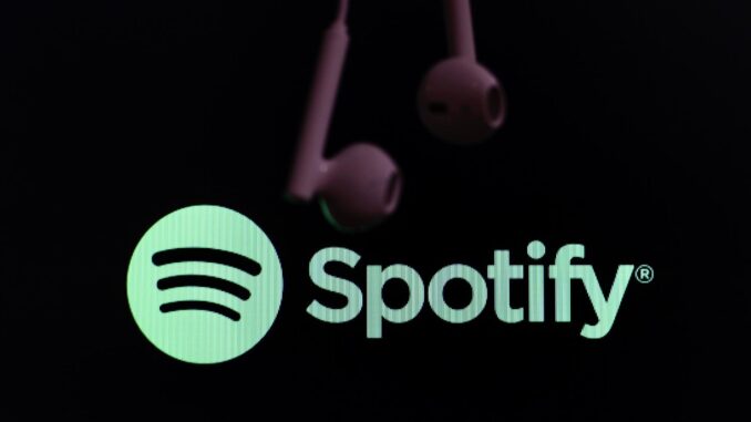 Imagen de archivo del logo de Spotify. EFE/EPA/RITCHIE B. TONGO
