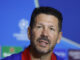 Simeone, durante la rueda de prensa de este miércoles. EFE/Rodrigo Jiménez