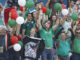 Hinchas de México animan en un partido del grupo A de la Copa Mundial Femenina sub-20. EFE/ Luis Eduardo Noriega Arboleda