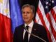 Fotografía de archivo del secretario de Estado de Estados Unidos, Antony Blinken, durante una conferencia de prensa en Ciudad Quezón, Metro Manila, Filipinas, el 30 de julio de 2024. EFE/EPA/Rolex de la Pena