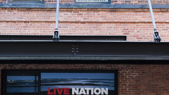 Fotografía de archivo de las oficinas de Live Nation, dueña del portal de venta de entradas Ticketmaster en Nueva York (EE.UU.). EFE/EPA/JUSTIN LANE
