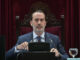 Imagen de archivo del presidente del Parlament, Gabriel Le Senne, durante un pleno del Parlament Balear. EFE/ Miquel A. Borràs