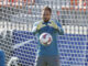 Jan Oblak, en el entrenamiento de este sábado. EFE/ Rodrigo Jimenez