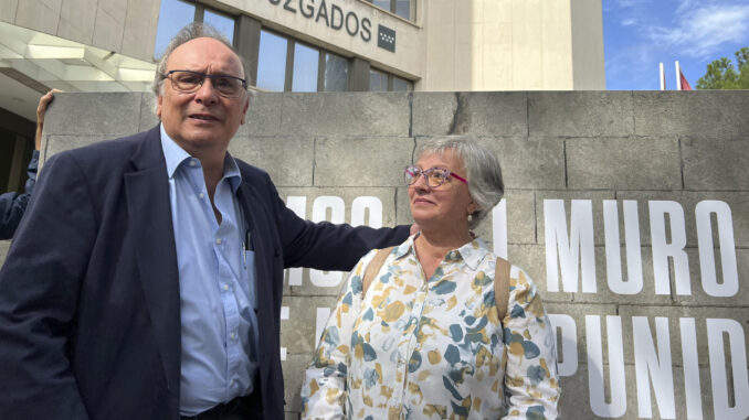 Imagen de archivo de Julio Pacheco, el primer denunciante de torturas durante la dictadura franquista (1939-1975) que ha declarado ante un juez en España. EFE/ Paqui Gallego
