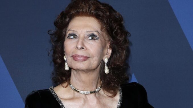 La actriz italiana Sophia Loren en 2019. EFE/EPA/NINA PROMMER
