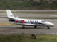 Fotografía que muestra un avión oficial venezolano este viernes en el aeropuerto de la ciudad fronteriza colombiana de Cúcuta (Colombia). EFE/Mario Caicedo