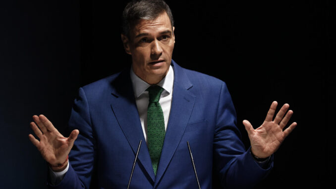 Imagen de archivo deEl presidente del Gobierno, Pedro Sánchez. /Archivo. EFE/Quique García
