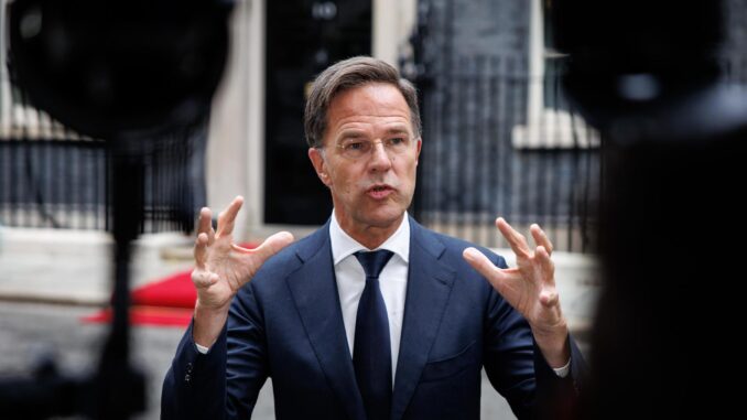 El secretario general de la OTAN, Mark Rutte, EFE/EPA/TOLGA AKMEN
